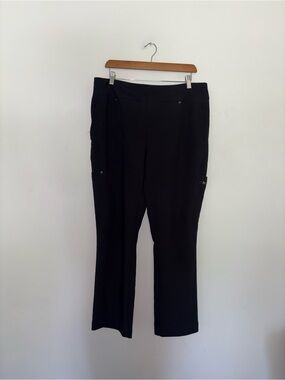 Health Pro | Black Straight Leg Scrub Pants